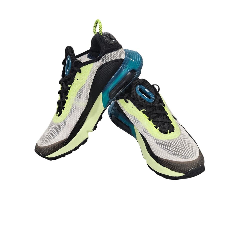 Nike Air Max 2090 White Volt Blue Fury CJ4066-101 Youth 4.5Y Womens 6